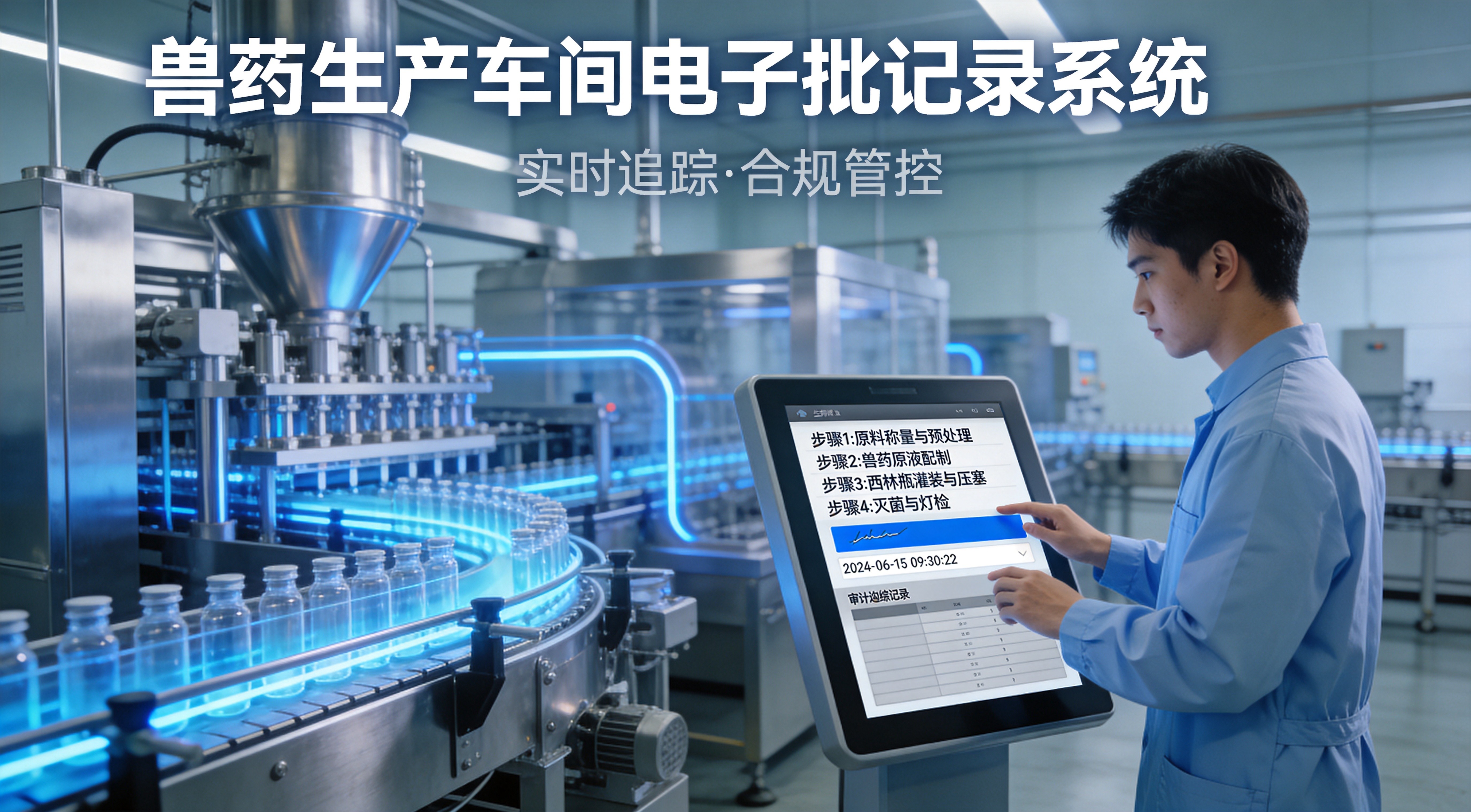 兽药电子批记录模板设计-GMP审计合规技术落地-硕创科技